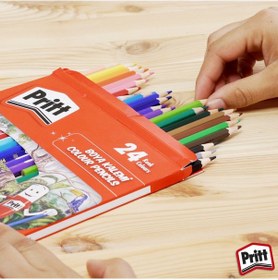 Resim Pritt 1221351 Uzun Kuru Boya 24'lü 