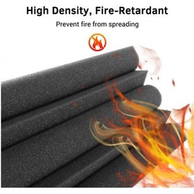 Resim Tenfowee 4 Adet Yüksek Yoğunluklu Ses Yalıtım Köpüğü - Stüdyo Ve Tiyatro İçin Yangına Dayanıklı Akustik Panel 