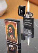 Resim MULTİ TESPİH Kişiye Özel Benzinli Çakmak, Hz Ali 