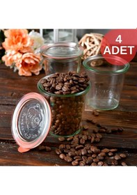 Resim Weck Mold Cam Saklama Kavanoz Seti 4 Adet 290 ML 