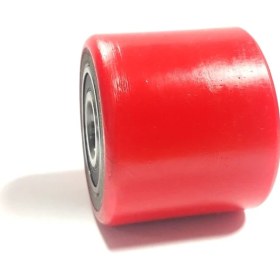 Resim PremiumPort Dayanıklı Poliüretan Transpalet Tekerleği 80X60, Güç ve Performans Sağlar 