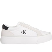 Resim VULC FLATFORM MG NYLON MI Beyaz Kadın Sneaker Calvin Klein