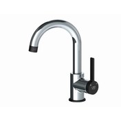 Resim Gpd Gildo Mtl165-K-S Tek Gövde Lavabo Bataryası Siyah - Krom Gpd