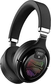 Resim XO Kulak Üstü Kablosuz Bluetooth Kulaklık, Stereo, Gürültü Azaltma, 40 mm Sürücülü – 20 Hz–20 kHz Frekans – 250 mAh Batarya ile 4 Saat Müzik & Çağrı – AUX, TF Kart & Radyo Destekli, BE18, Siyah 