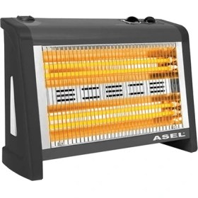 Resim Asel H-1423 Nova 1800 W Buharlı Fanlı Quartz Isıtıcı 