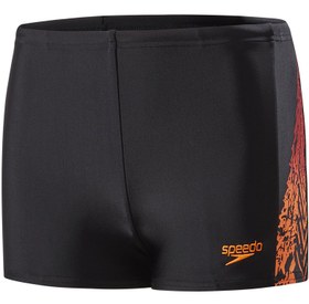 Resim Speedo Giyim Mayo Logo Pnl Asht Jm Blk Oran 