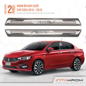 Resim intakrom Fiat Egea Krom Ön Kapı Eşiği 2 Parça 2015 ve Üzeri 
