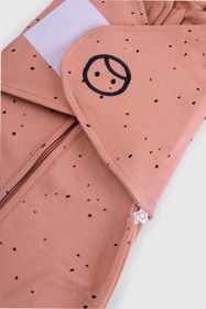 Resim Pelerin Uyku Tulumu 0-6 Ay Cosmos Pembe Organik Pamuk - Pembe Dots / 0-6 Ay 