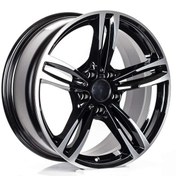 Resim EMR-B100-06 8.5x19"-5x120 ET33 72.6 Black Diamond Jant (4 Adet) 