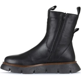 Resim Bueno Shoes Siyah Deri Kadın Dolgu Topuklu Bot 01WZ1504 01WZ1504 