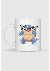 Resim Blastoise Tasarımlı Kupa Bardak Beyaz 