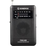 Resim Alfa Aksesuar 03 Siyah Renk Cep Tipi Analog Fm Radyo VS-R115 