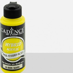 Resim Cadence Multisurface Hybrid Sarı Akrilik 120 ml 