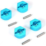 Resim Wltoys 104001 Rc Araba İçin 12mm Alüminyum Jant Bağlantısı - 4 Adet Mavi/kırmızı/mor 
