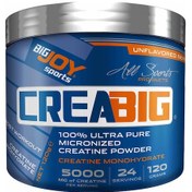 Resim Big Joy Crea Big Micronized Creatine Powder 120 Gr Aromasız 