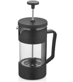Resim Bol Toptan - French Press 420 Ml, Siyah Bitki Çayı Ve Filtre Kahve Demliği Siyah 