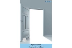 Resim Evene Kapı Stoperi Beyaz Renk Dekoratif Kapı Tutucu Durdurucu Model 8 