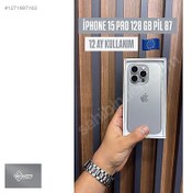 Resim Apple iPhone 15 Pro İkinci El YD | 128 GB | Natürel Titanyum İkinci El İPHONE 15 PRO 128GB 87PİL