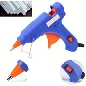 Resim shopwave Sıcak Silikon Tabancası 80W On/OFF Tuşlu + 4 Adet Tam Boy Kalın Slikon Hediyeli 