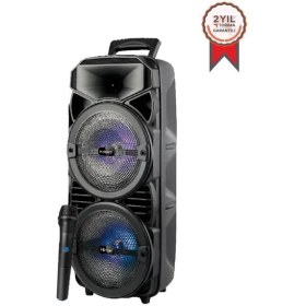 Resim Torima KTS-2411 Mikrofonlu 5.0 Bluetooth Hoparlör Fm Radyo Speaker 