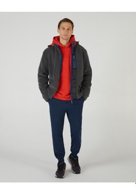 Resim Skechers M Outdoor Fleece Full Zip Sherpa Erkek Gri Mont S242039-035 Gri 