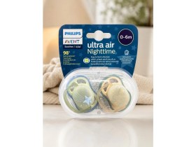 Resim Philips Avent Ultra Soft 0-6 Ay Ortodontik Emzik 2’li - Hassas Ciltler Için Bpa Içermez Emzik Seti 