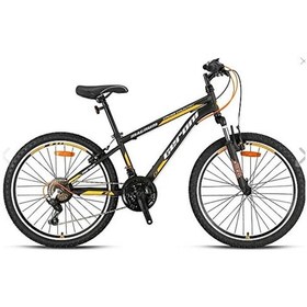 Resim Magnum - 26 Mtb - 15' - 21 Vites - V.b - Mat Siyah - Gri/neon Turuncu Siyah 
