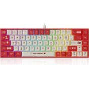 Resim Miaxtreme Leaven Siyah Daktilo K550 Kırmızı Switch Rgb Gaming Oyuncu Mekanik Klavyesi -Su Geçirmez 