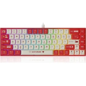 Resim Miaxtreme Leaven Siyah Daktilo K550 Kırmızı Switch Rgb Gaming Oyuncu Mekanik Klavyesi -Su Geçirmez 