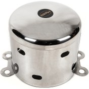 Resim AHMET OTOMOTİV 22,5İNÇ Krom Aks Tası Paslanmaz Krom Uzun Model Ciğerli TIR-KAMYON-OTOBÜS 