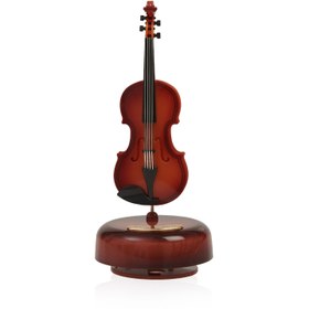 Resim Deco&Style Keman Tasarımlı Müzik Kutusu 