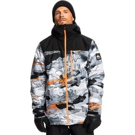 Resim Quiksilver Morton Erkek Yeşil Snowboard Ceketi 