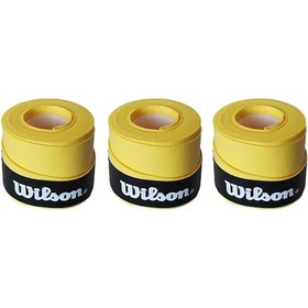Resim Wilson Comfort Bowl O'Grips 3 Adet Grip Tenis Raketi Gribi Sarı 