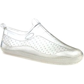 Resim Unisex Deniz Ayakkabısı Kaymaz Taban Şık Havuz Simli Plaj Rafting Sandaleti 130 PRA-5688280-955923 