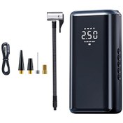 Resim Lastik Şişirme Taşınabilir Hava Kompresörü 150psı 4500mah Hava Pompası Led Işıklı 