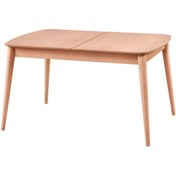 Resim Evim-E Aksesuar Retro Konik Oval Köşeli Masa 90x140 Açılır Kapanır Ahşap Ham&cilasız 