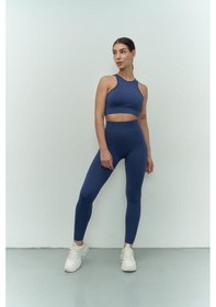 Resim Mai Collection Mai Studios Co. Sandra İndigo Spor Sütyeni İndigo 