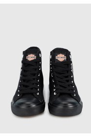 Resim Harley Davidson Plano Siyah Kadın Sneaker 023z100148 