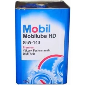Resim Mobil Mobilube Hd 85W-140 Ağır Hizmet Otomotiv Dişli Yağı - 18 Lt. 