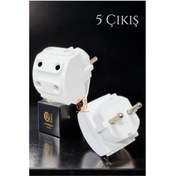 Resim Belle Fusion BFS 5 Girişli Priz Çoğaltıcı 