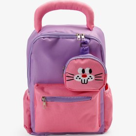 Resim QUOVO Kawaii Tarzı Özel Tasarım Anaokulu Su Geçirmez Ortopedık Beslenmeli Çanta Seti Kreş Çantası 4-7yaş 