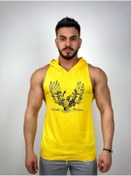 Resim BLACK - Zyzz Kapşonlu Fitness Atleti 