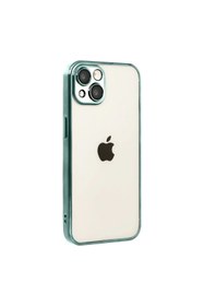 Resim artlab Art Apple İphone 15 Lensli Silikon - Yeşil Lab 