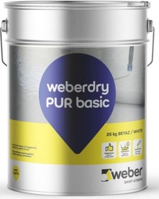 Resim Weber Dry Pur Basic Beyaz Poliüretan Su Yalıtımı 25 Kg 