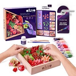 Resim OKTO Succulents Passion 3D Duyusal Sanat Seti 