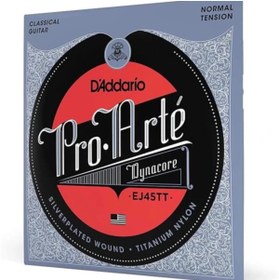 Resim AyrStore Ej45Tt Klasik Gitar Tel Seti, Pro Arte,Dynacore, Titanium 