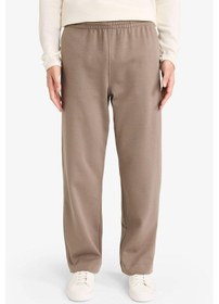 Resim Defacto Beli Bağcıklı Düz Paça Eşofman Altı G6707ax25aubn571 Kahve-bn571 