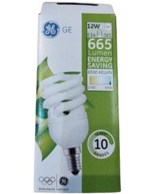 Resim General Electric TASARRUFLU AMPUL 12 WATT E 14 DUY GENERAL ELECTRİC SARI IŞIK 