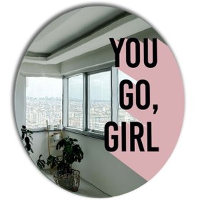 Resim Yuvarlak Ayna, Pinterest Ayna, Renkli Duvar Dekoru, Pinterest Oda Dekoru, Kırılmaz Dekorafif Ayna 