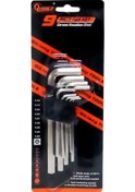 Resim Qtools 9 Parça Alyan Allen Seti Uzun Düz Alyan Takımı 1 Set N11.7274 